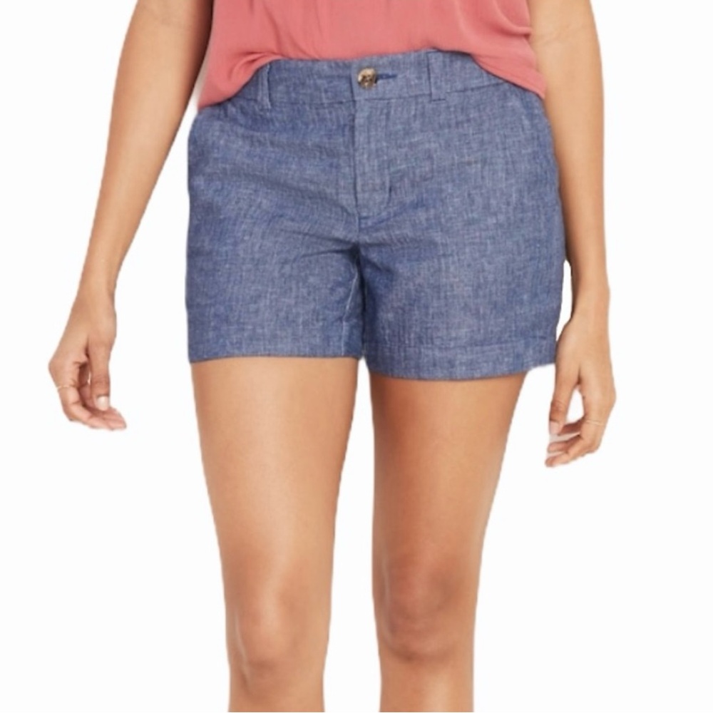 Old Navy Blue High Waist Shorts
